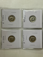 Brilliant Uncirculated Roosevelt Dimes and Steel War Pennies - 2