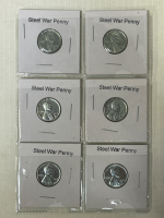 Brilliant Uncirculated Roosevelt Dimes and Steel War Pennies - 4