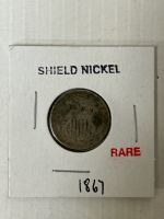 1867 Shield Nickel