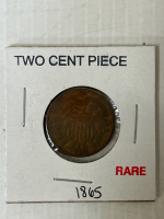 1865 Two Cent Piece