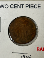 1865 Two Cent Piece - 2