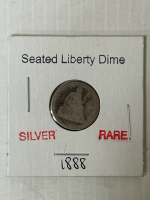 1888 Seated Liberty Dime