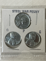 Steel War Pennies - 3