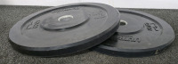 (2) 15lb UltraFit Rubber Weight Plates