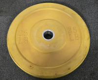 (2) 25lb Rubber Weight Plates - 2