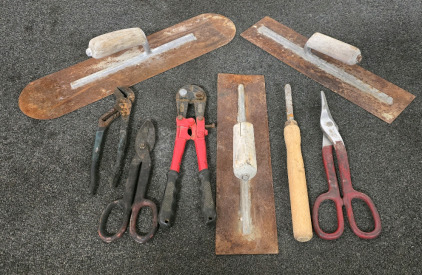 Assorted Hand Tools- Bolt Cutters, Pliers And More