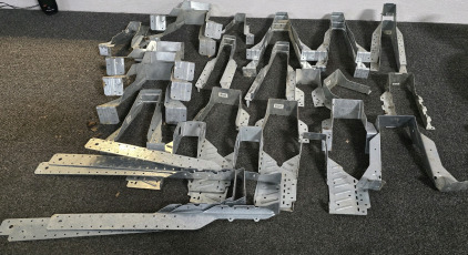 Totes Of Assorted Mounting Brackets
