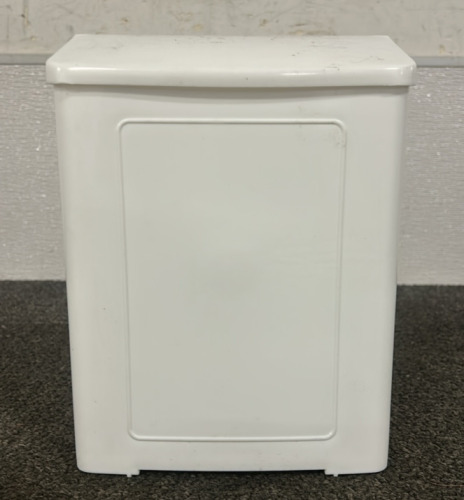 Plastic Sanitary Napkin Receptacle - 9" Wx10-5/8 Dx4-5/8 H - White