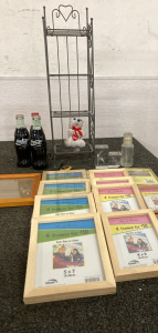 New Photo Frames, Small Metal Shelf, Coca Cola Bottles, & More!