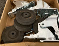 4 inch Heavy Duty Caster Wheels in a Set of 4 - 2