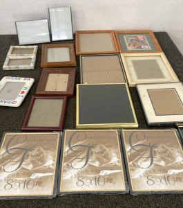 Assorted Picture Frames