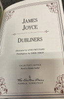 LEATHER BOUND COLLECTORS EDITION OF “DUBLINERS” BY JAMES JOYCE. - 4