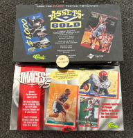 (1) Box of Assets Gold & (1) Box of Images 95