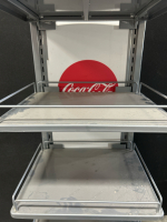 Coke Display Stand With Adjustable Shelves - 4