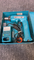 Makita Cordless Driver Drill & Fast Charger In Casing - 2