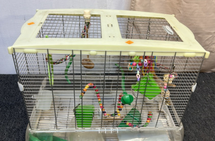 Bird Cage With Accessories