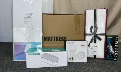 Mattress, LED LightBulb, Tempered Glass & More!