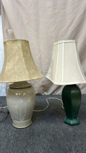 2 Beautiful Table Lamps