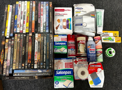 Medical First Aid Supplies, Assorted Movies