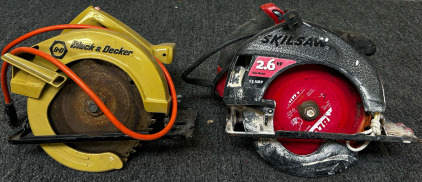 Skilsaw 2.6HP Saw, Black And Decker Saw