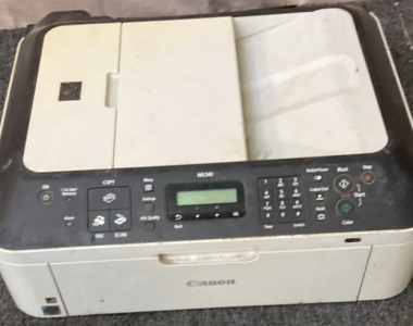 VINTAGE CANNON MX340 PRINTER (UNTESTED NEEDS POWER CABLE).