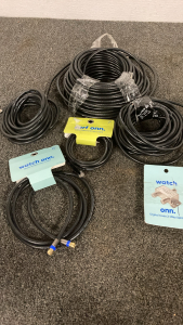 Assorted Coax Cables & Attatchment