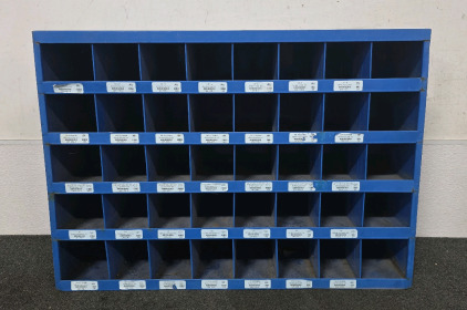 Tacoma Screw Open Bin Shelving For Hardware- 40 Slot