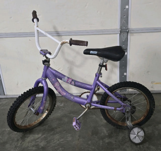 Disney Princess Bike With Training Wheels