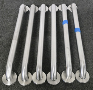 (6) 24" Medical Grab Bars- Wall Mounted