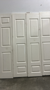 4 White Closet Doors