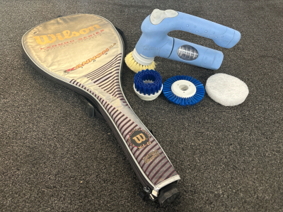 Scum Buster And Wilson Tennis Racket