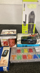 IONVac Cordless Vacuum, “Seize The Day” String Lights, Pulse Oximeter, & More!