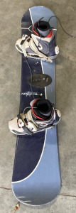 Lunar Snowboard With Boots