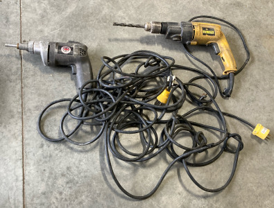 Dewalt Drill & Black and Decker Scrugun