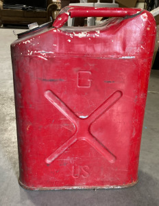 Vintage Metal Gas Tank