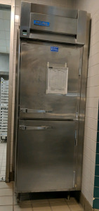 (1) McCall PASSTHROUGH Commercial Refrigerator/Freezer Model 2-2020P01 - 36"×30"