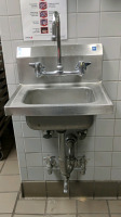 (1) Stainless Steel Handwashing Station w/ Accessories - 6