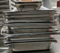 (17) Stainless Steel Commercial Food Pans - 3