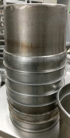 (8) Stainless Steel Mixing/Serving Bowls - Same Size - 2