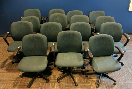 (15) National Triumph Office Chairs