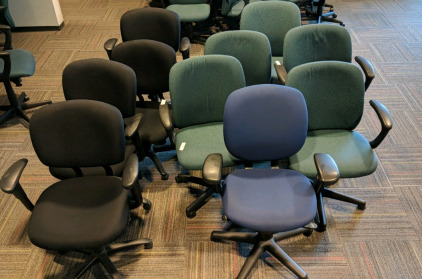 (10) Assorted Office Chairs – National Triumph, Haworth & Allsteel