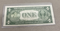 (1) $1 Bill Series 1935-A Silver Certificate Dollar Bill - 2