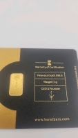 Nadir Karatbars 1G 999.9% Fine Gold Bar In Assay - 3