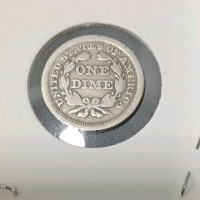 1853 Seated Liberty Dime - 2