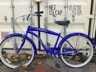 26” Beach Cruise Blue Bike