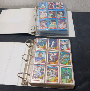 (2) Binders W/ Baseball Cards