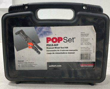 Pop Set Manual Rivet Tool Kit