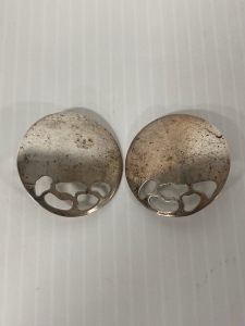 Sterling Silver Earrings Marked Sterling