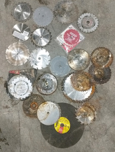 (21) Assorted Circular Saw Blades