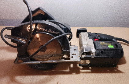 Black and Decker Circular Saw, Craftsman Scroll Saw